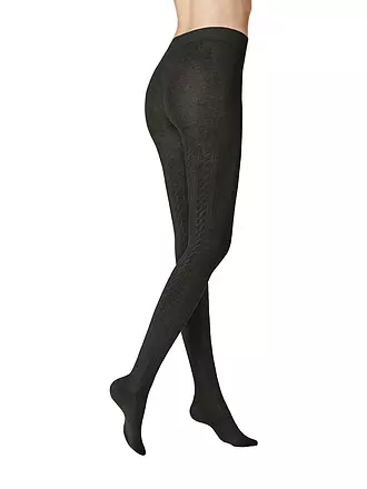 KUNERT | Strickstrumpfhose WINTER DREAMS anthrazitmel | 